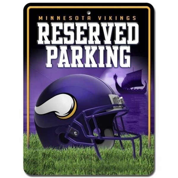 Rico Industries Minnesota Vikings Sign Metal Parking 9474654853